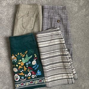 Lot of 4 skirts, sizes Sm 4/6